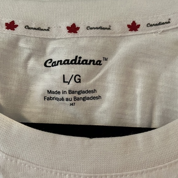Canada Day T shirt - Canadiana Large NWT - Picture 2 of 3